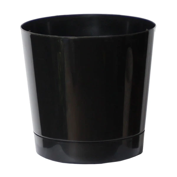 Brighter Blooms Black Decorative Pot 1 Brighter Blooms Black Decorative Pot